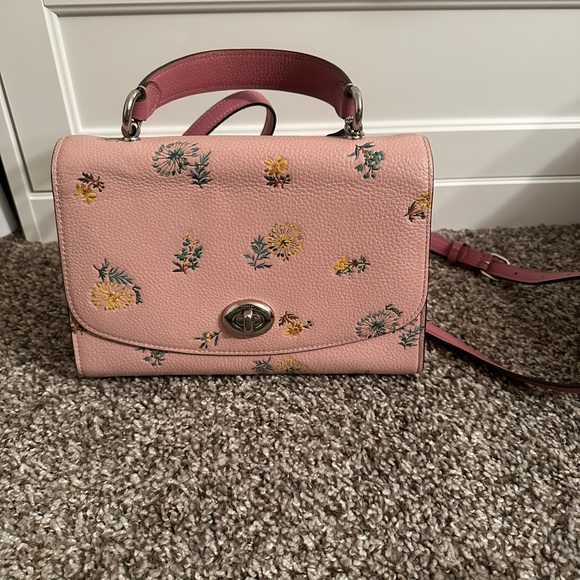 Coach Bags Coach Tilly Top Handle Bag In Dandelion Print Poshmark